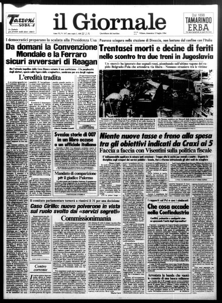 Il giornale : quotidiano del mattino